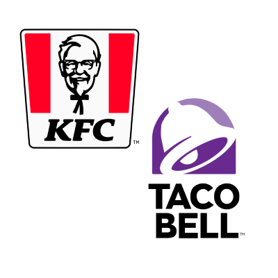 KFC taco bell logo KFC TACO BELL logo